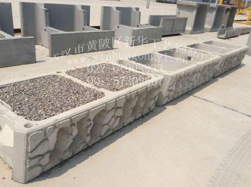 阶梯式箱型砌块 台阶式挡土墙 生态护坡