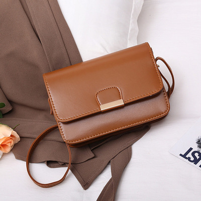 2017新款小方包女士油皮包批发复古单肩包斜挎包手机小包包