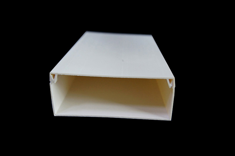 pvc电工线槽 阻燃pvc明线槽60*30 地板线槽pvc可抽明线槽定制