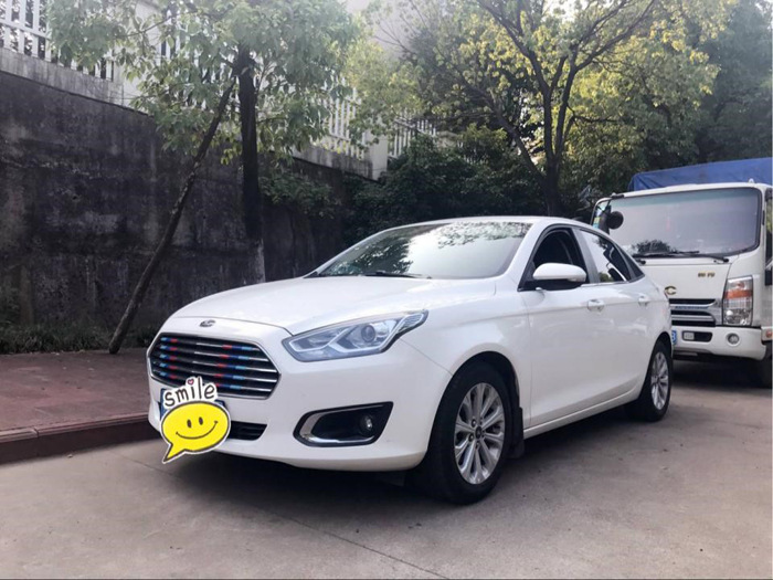 就喜欢这辆典雅白的福睿斯_福睿斯/福特escort论坛_太平洋汽车网论坛