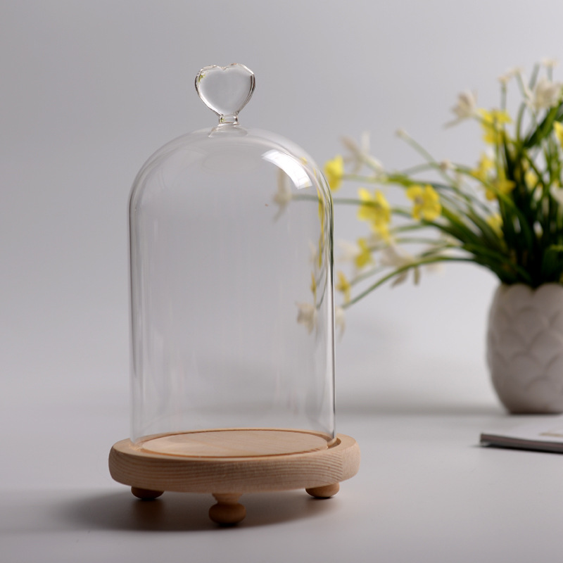 玻璃罩子爱心型