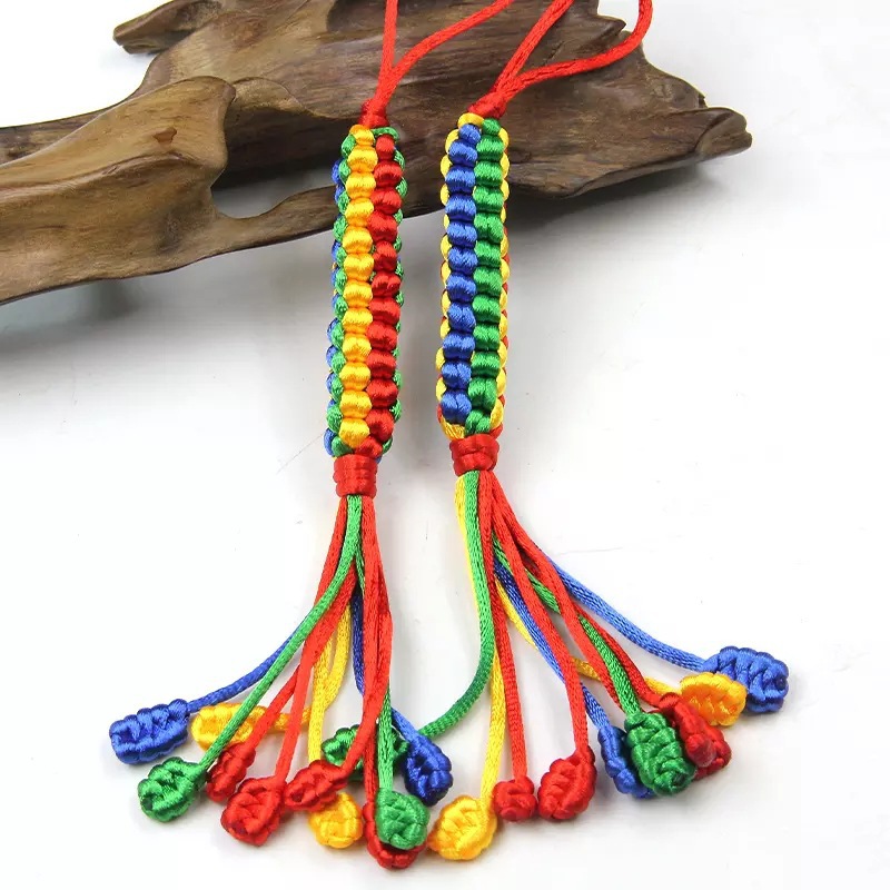 厂家批发藏式手工金刚结车挂玉米结手工编织饰品吉祥挂件特价