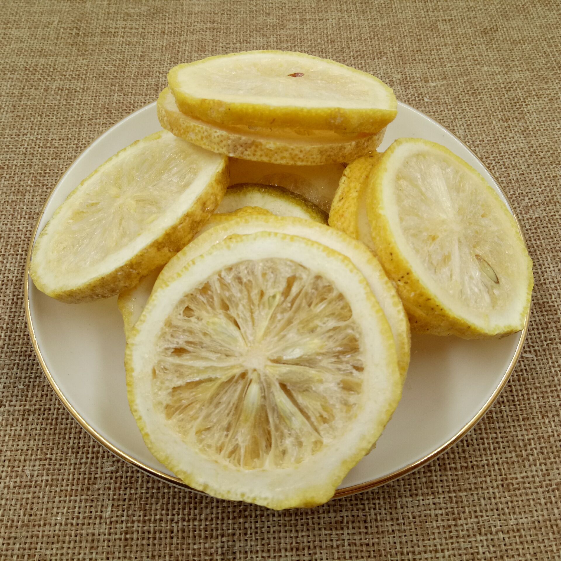 批发零售花果茶 蜂蜜冻干柠檬片 冻干柠檬片 另有炕干柠檬片
