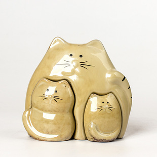 欧式陶瓷工艺品,猫