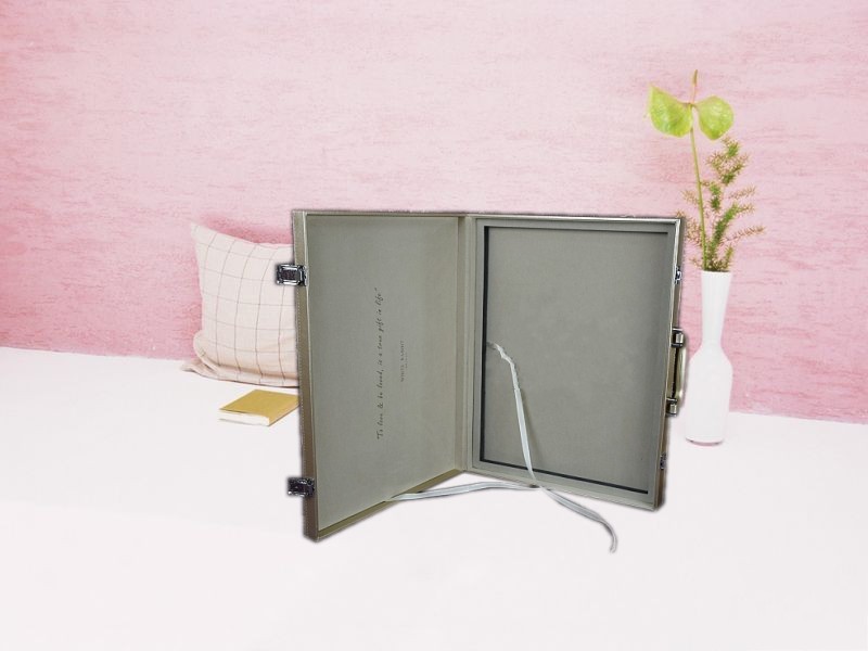 相册手提箱 高档皮质相册盒子 婚纱相册收纳盒 照片盒定制