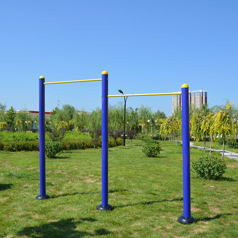 通奥 户外小区公园广场健身路径 室外二联高低单杠 学校体育设备