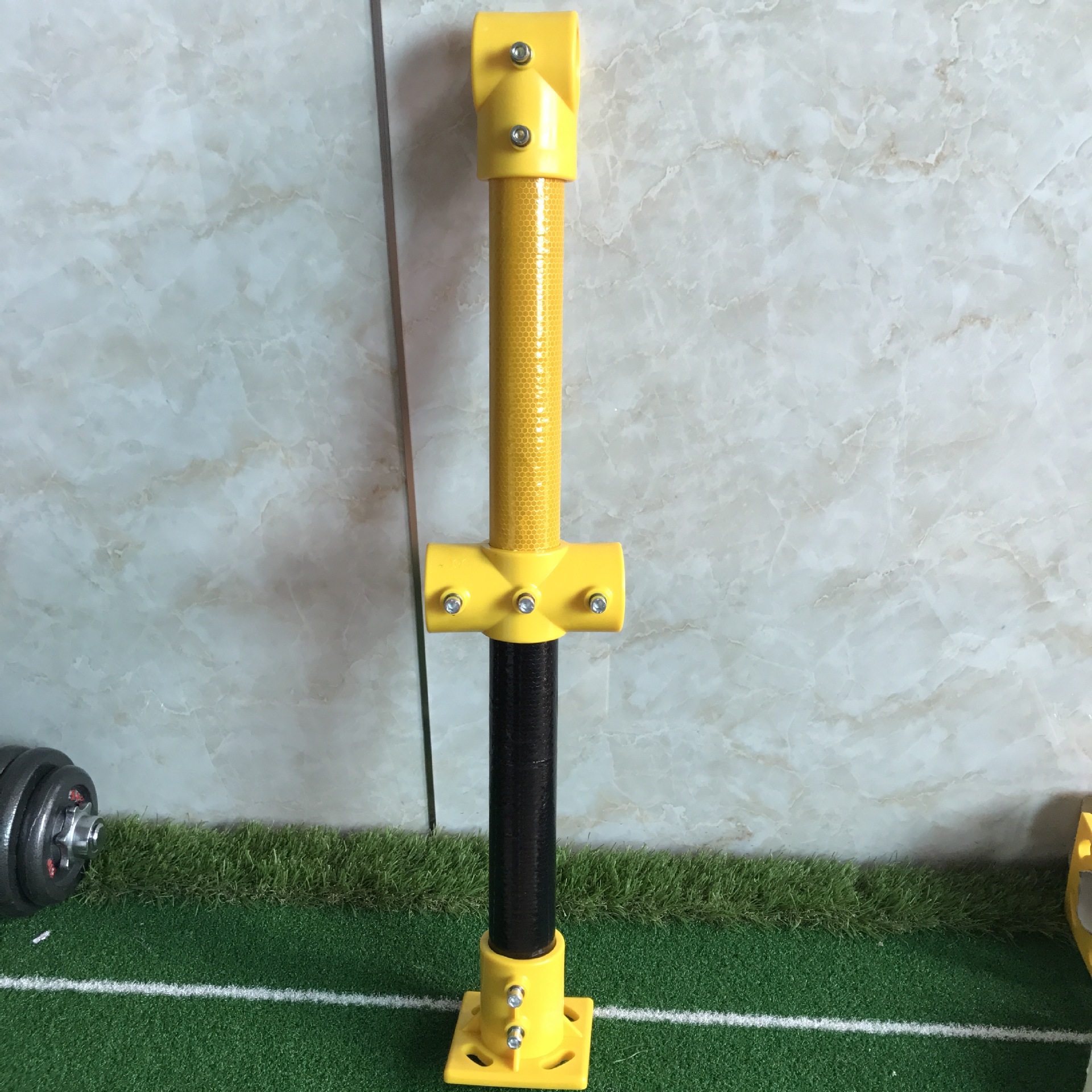 楼梯临时防护栏杆连接件钢管接头定型化工具化防护栏连接件