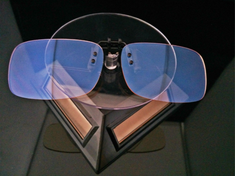 pc眼镜夹片蓝光夹片小夹子夹片镀膜夹片辐射保护眼睛电脑护目夹片