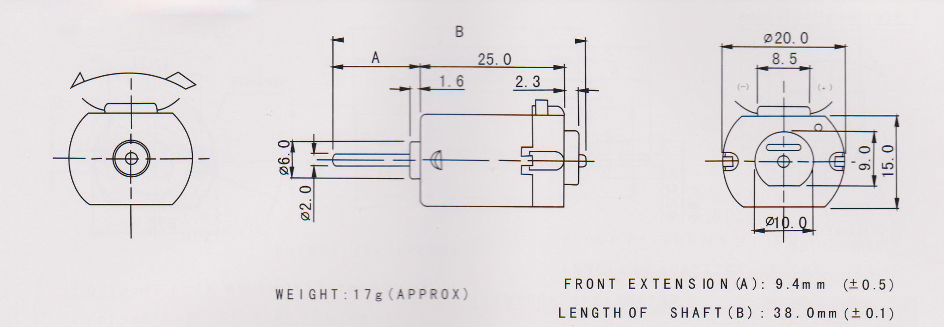 微型130电机 玩具马达 直流小电动机 科学实验 四驱车马达电动机
