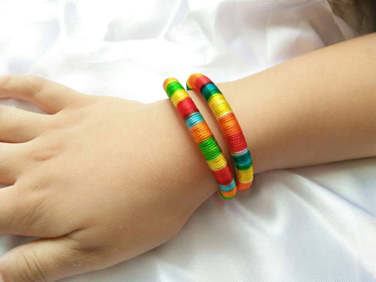 手工编织宝宝儿童本命年转运五色线手绳五月端午节五彩绳手链礼品