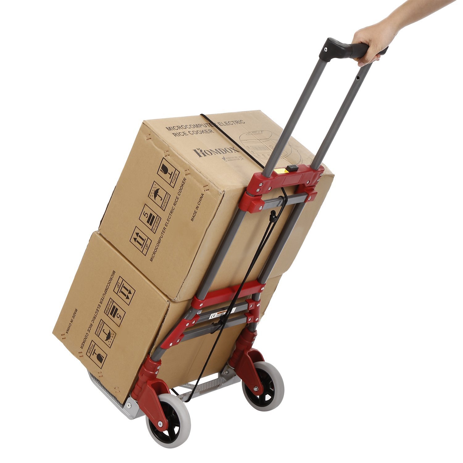 铝合金载重王行李车 便携拉货车购物买菜车旅行手拉车拖车