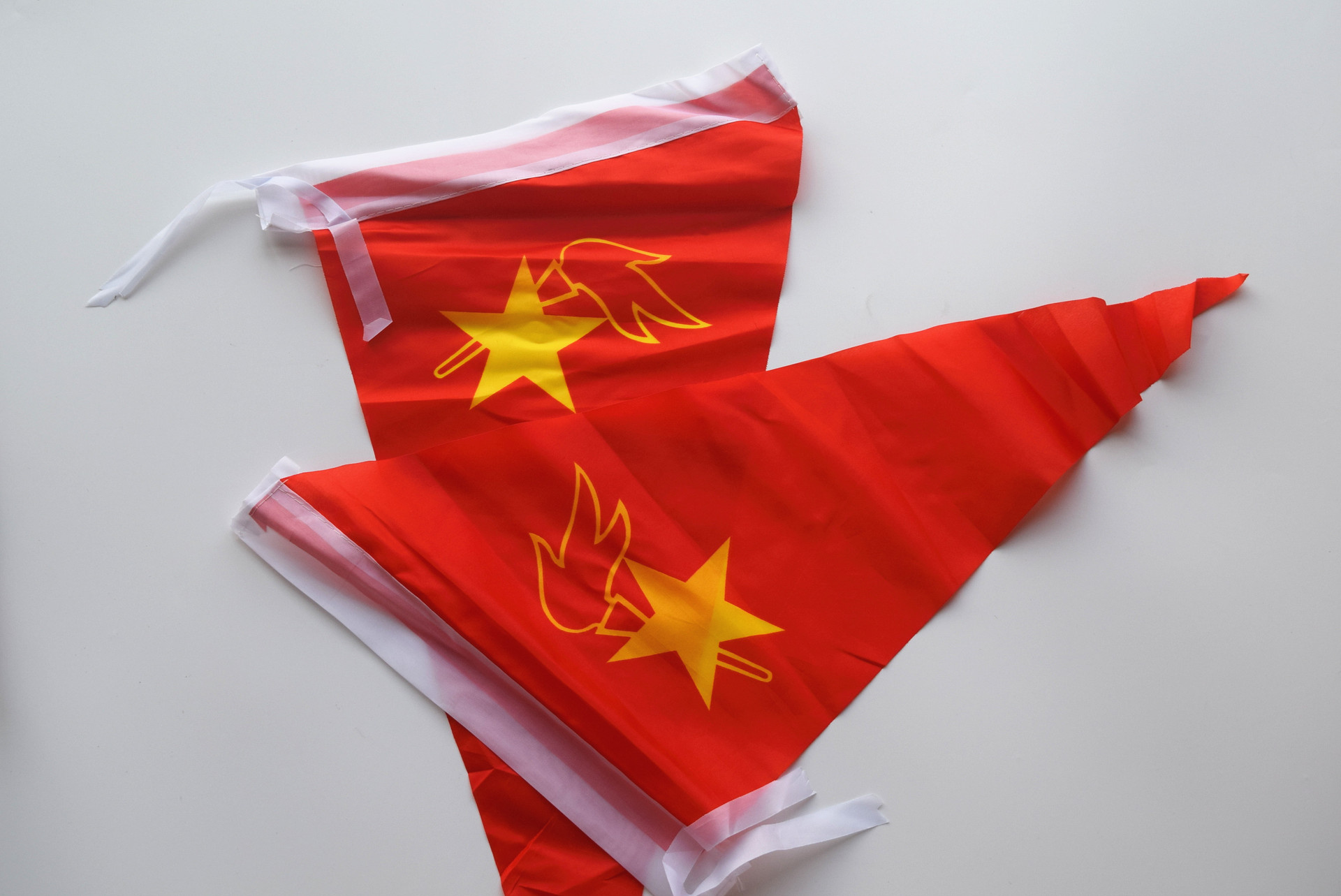 低价批发小队旗少先队队旗中国少年先锋队旗60*30cm春亚纺布料