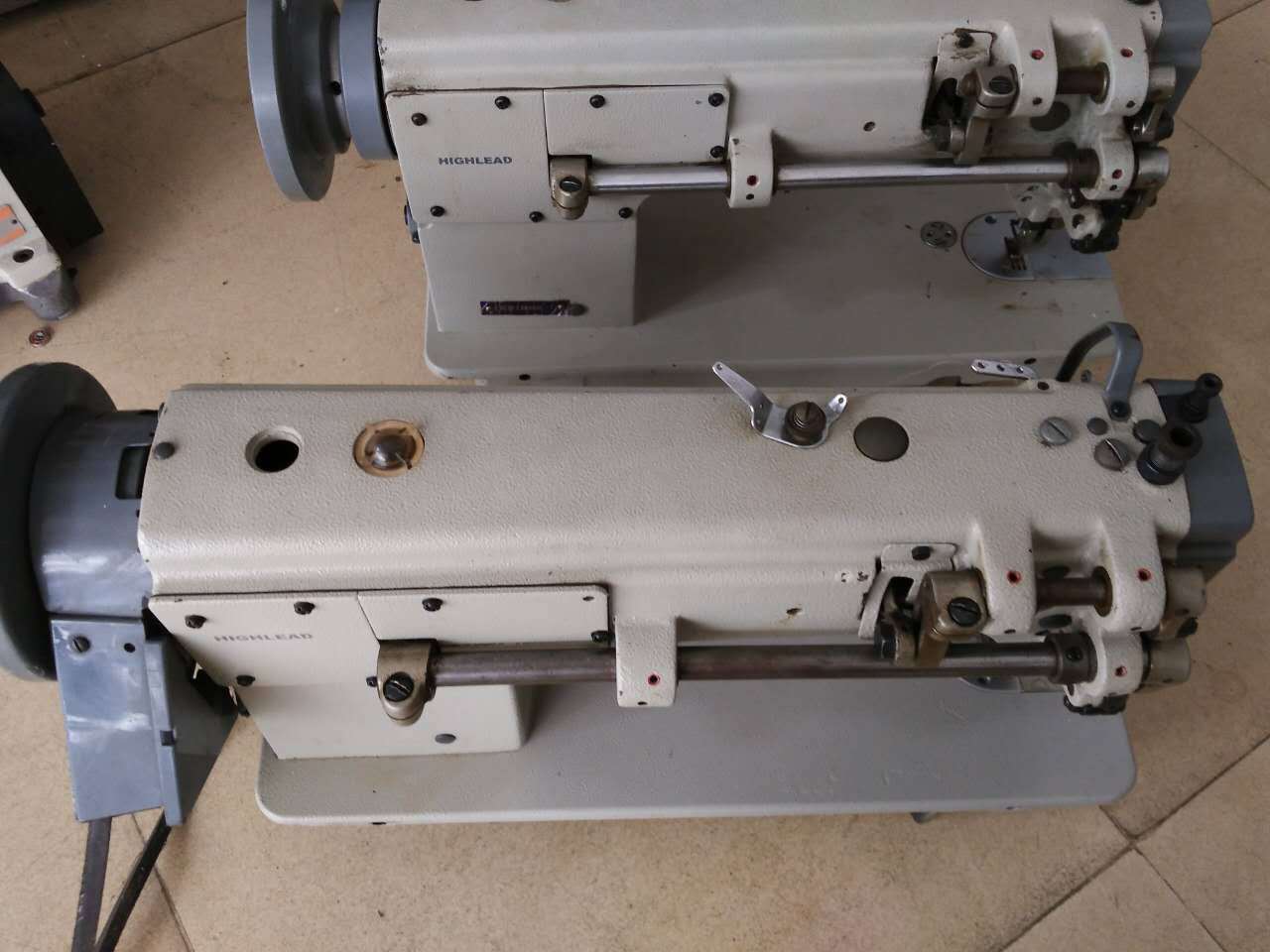 二手厚料dy同步车 海菱单针人字车 皮革缝纫机 家用 电动缝纫机