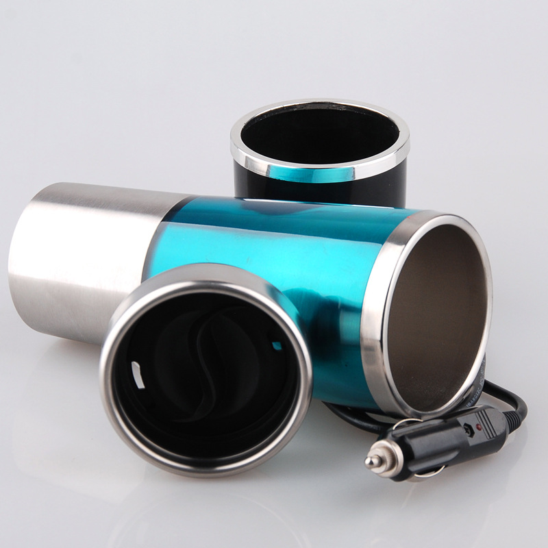 Car Burning Cup New Car Stainless Steel Heating Cup Car Vacuum Cup