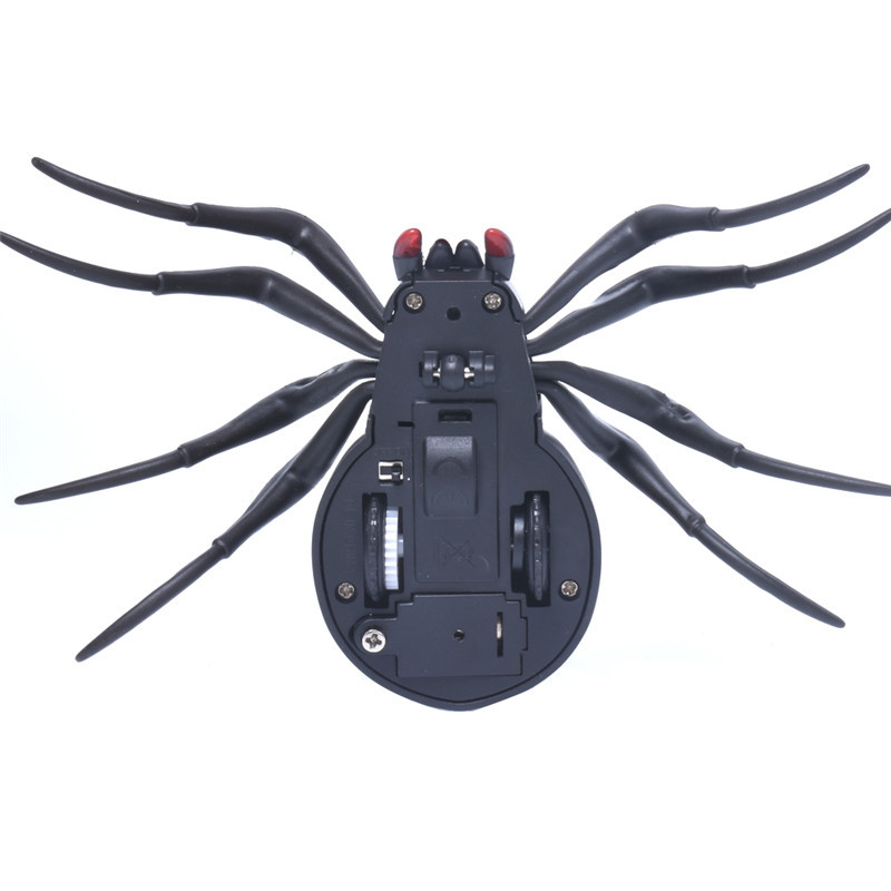 9915红外线遥控蜘蛛仿真整蛊黑寡妇乐趣早教科教玩具电子宠物礼物