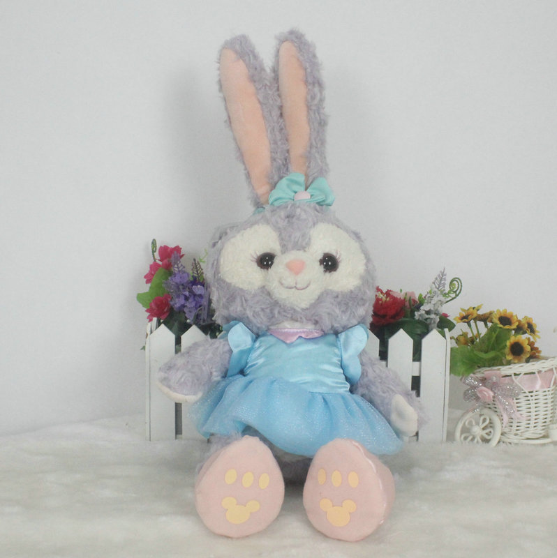 duffy达菲熊朋友stellalou兔子兔子长耳朵史黛拉兔毛绒公仔-阿里巴巴