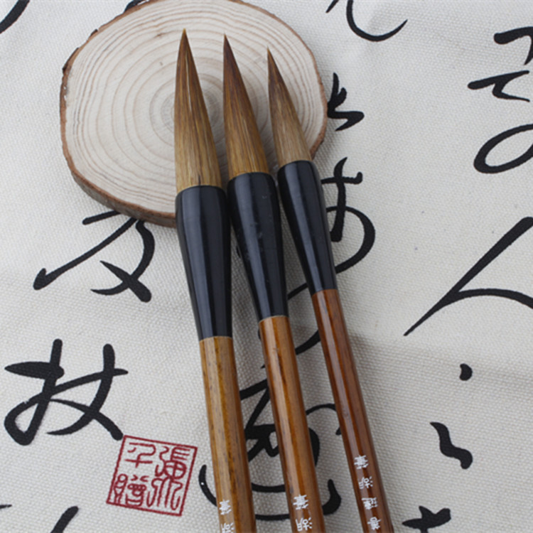 厂家直销纯狼提斗狼毫大号毛笔国画书法对联笔批发