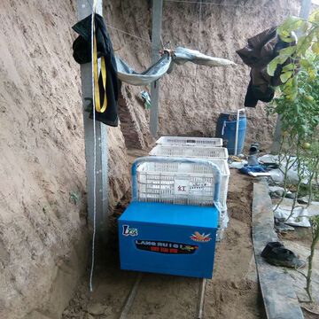 朗瑞奇温室大棚电动车 蔬菜轨道车后桥 电机 轨道运输车