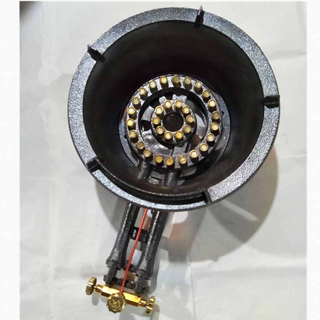 批发饭店商用猛火灶节能32头猛火炉液化气中压炉铸铁燃气灶