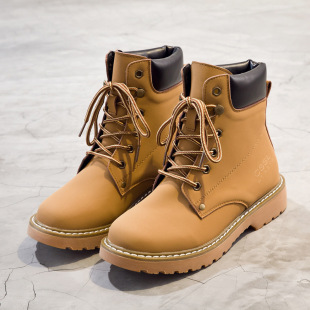 真皮欧美马丁靴靴子