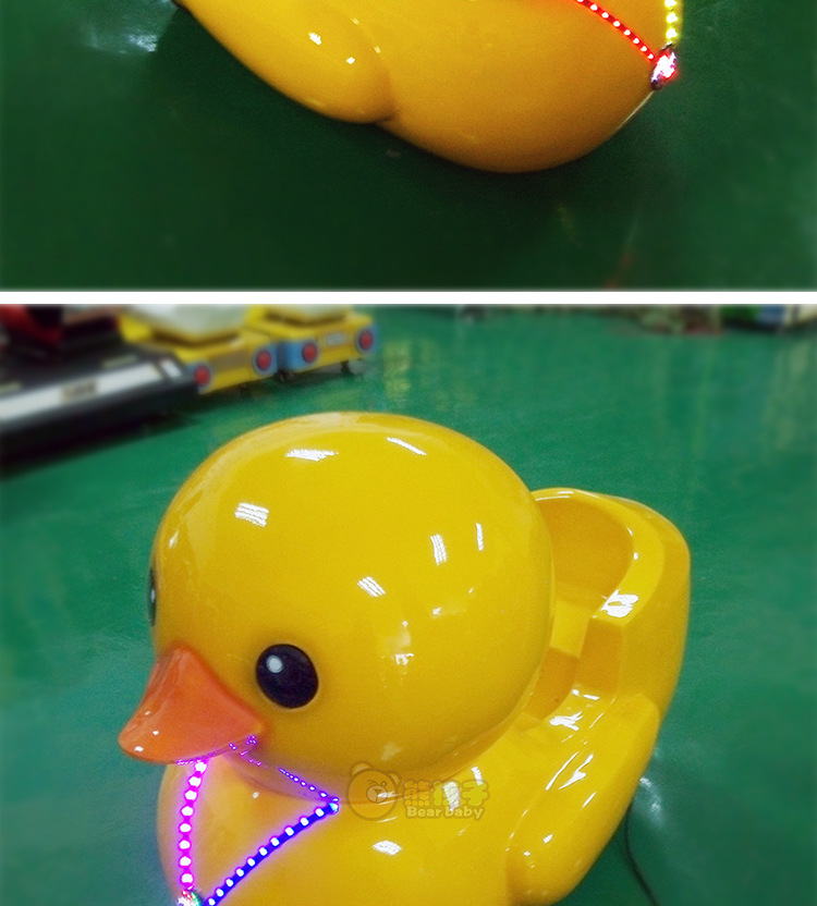 新款儿童摇摇车价格大黄鸭摇摆机室内游乐园投币游戏机厂家批发