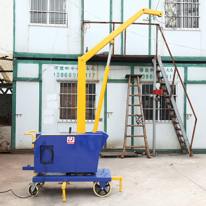 新型便捷qy800型手推式微型吊车机械车间工件卸载起重机厂家直销