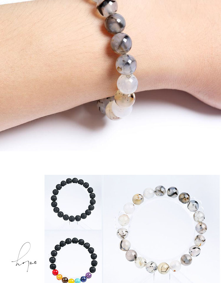 经典创意蛇眼石黑龙纹水晶手串平安手链饰品厂家批发源头货源