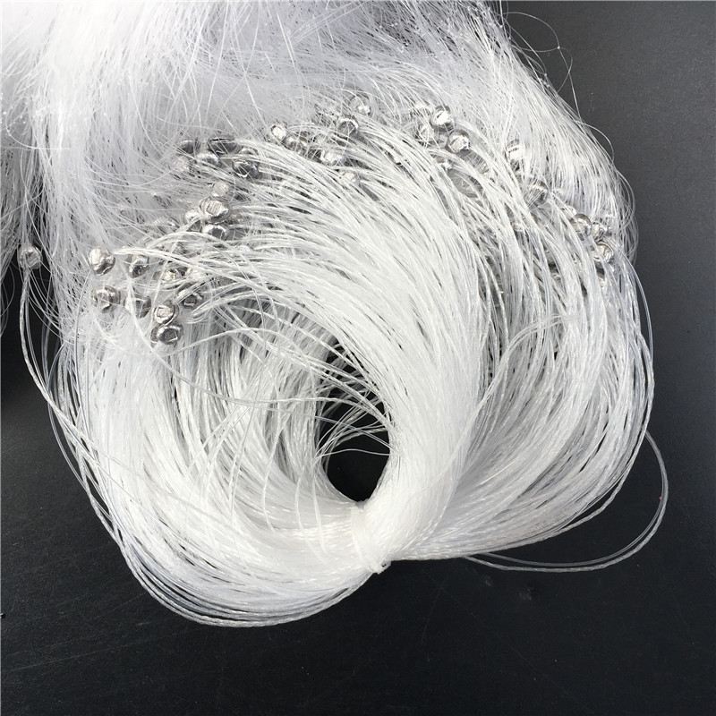 厂家直供2米50米沉网渔网餐鱼网白条小鱼网粘网丝网捕鱼具批发