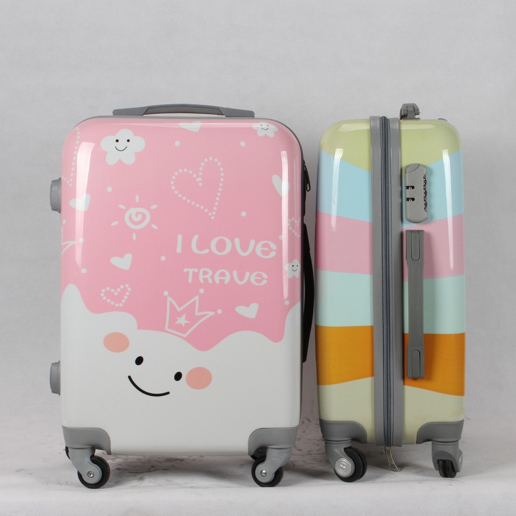 厂家定制糖果行李箱 万向轮韩版登机箱 学生旅行箱新款20寸拉杆箱