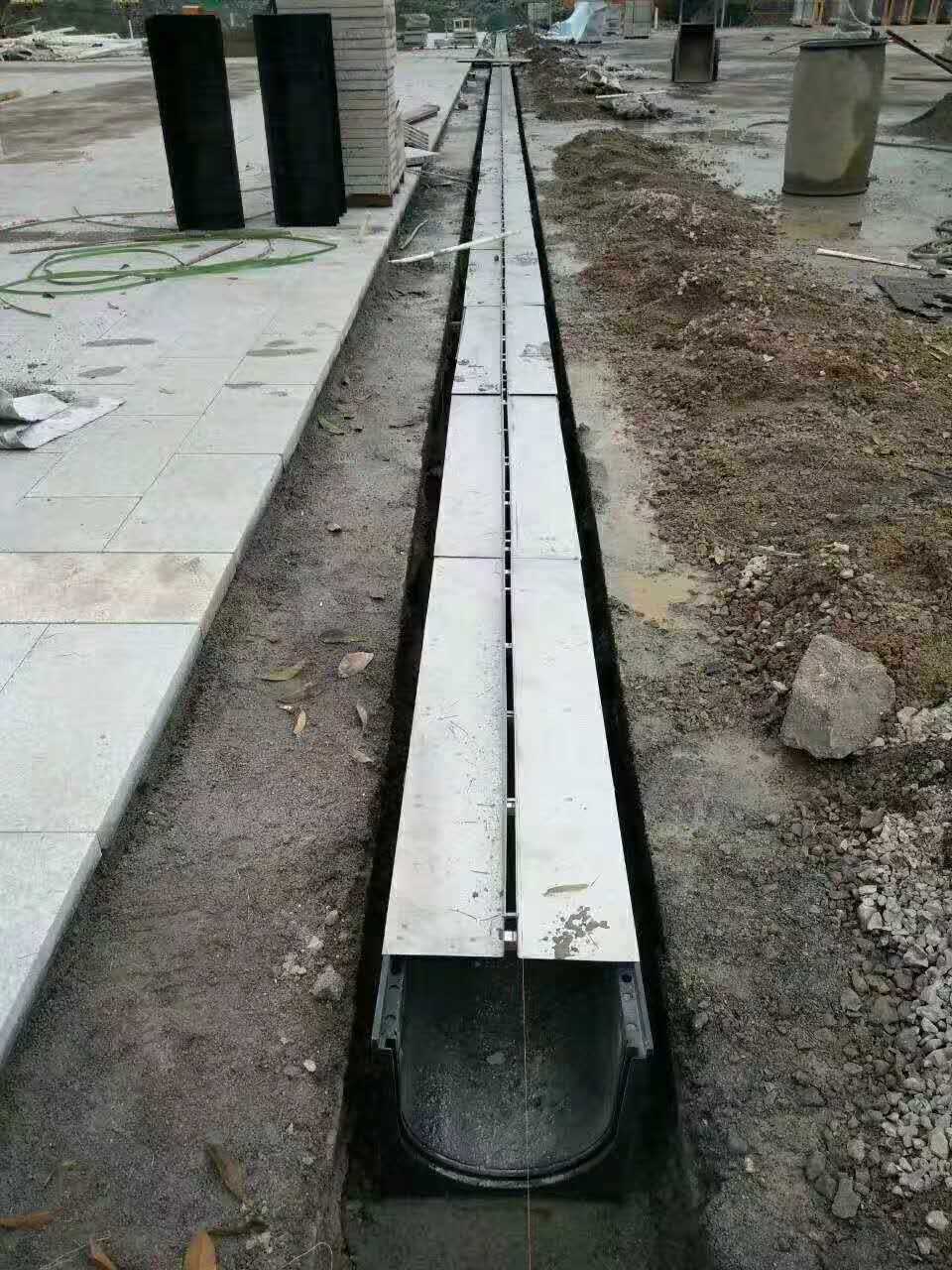 u型排水沟 海绵城市厂家直销 成品排水沟 塑料排水沟 现货供应