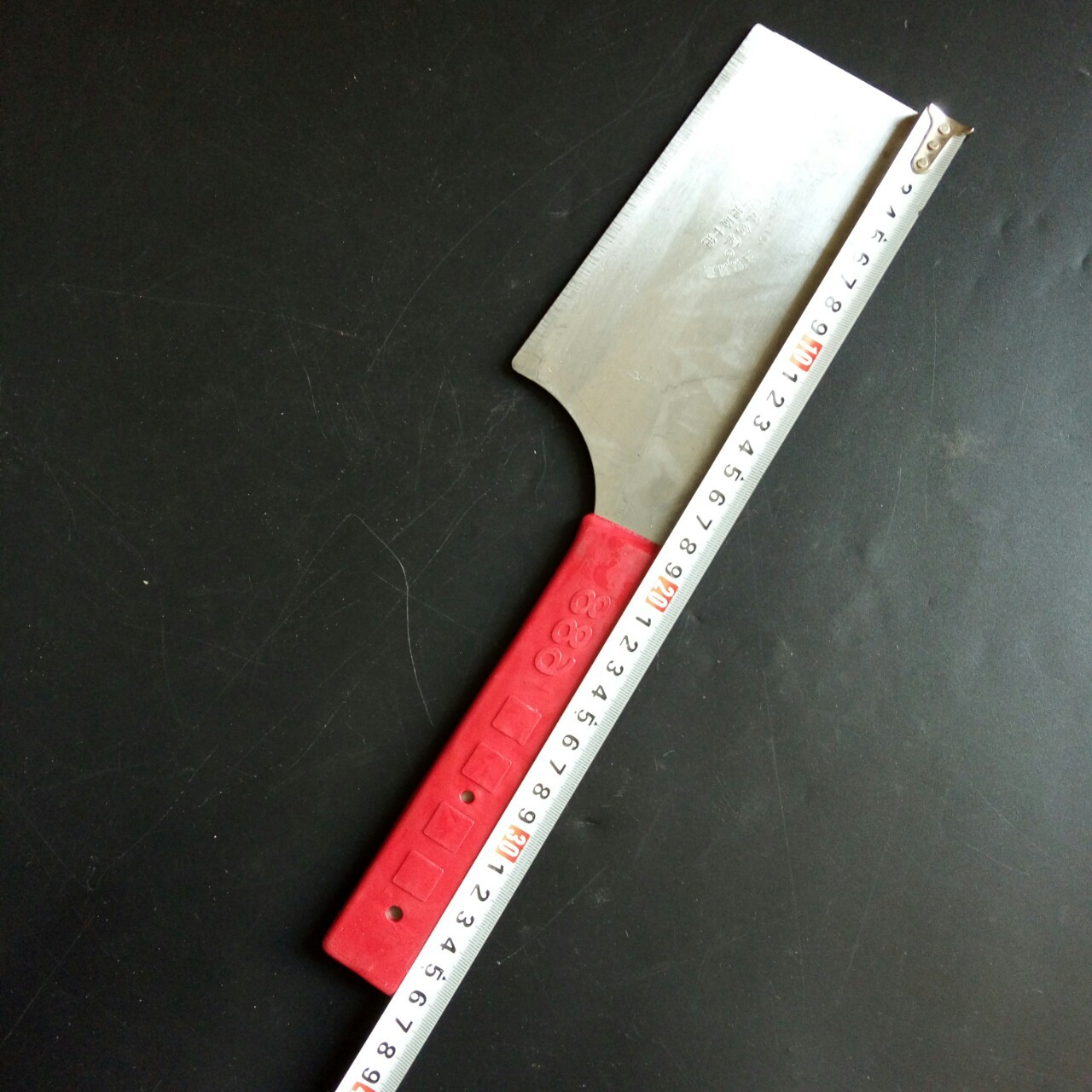 批发红胶把单面瓦刀砌砖水泥刀泥瓦工具砍砖刀