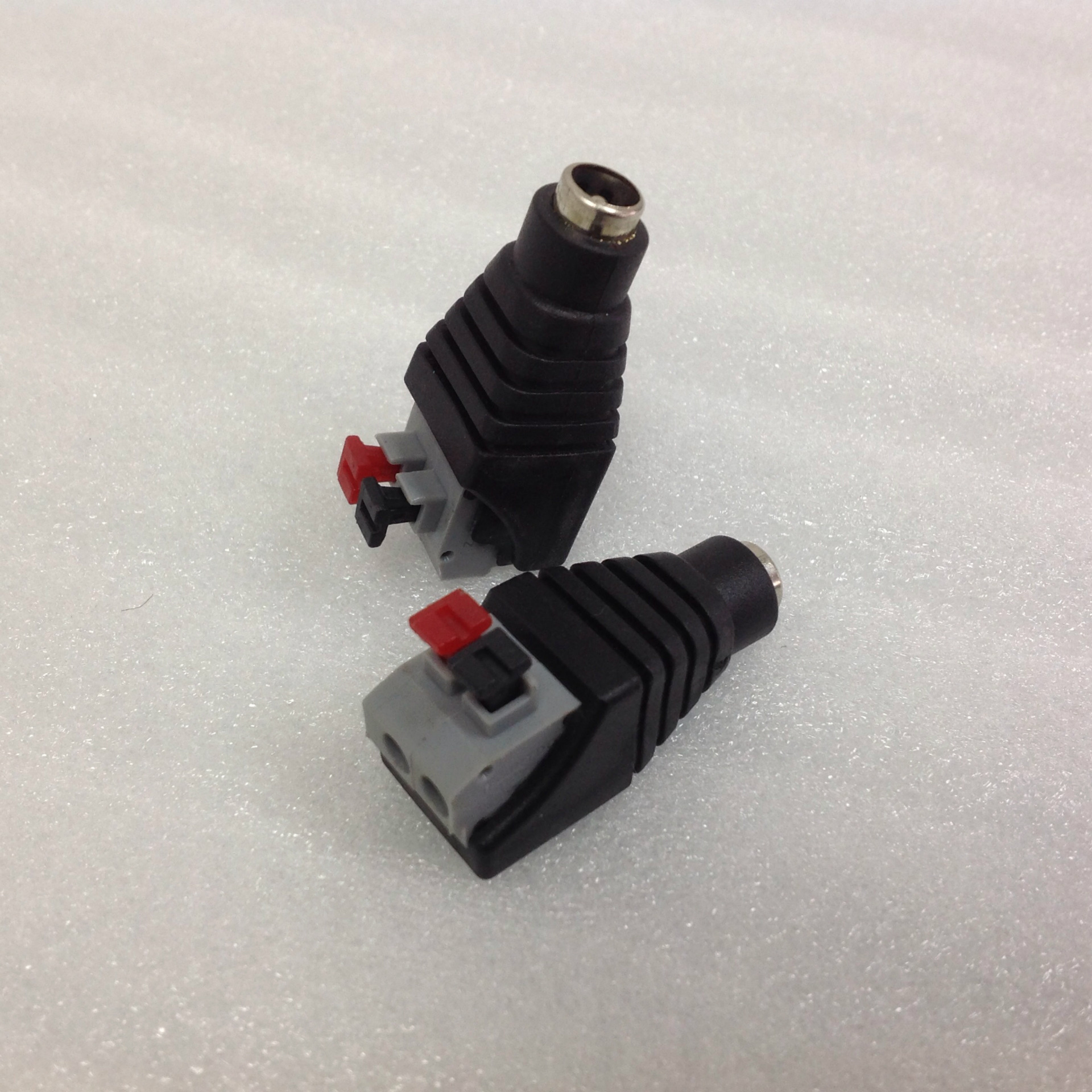 dc转接头 dc母头5.5*2.1mm 按压式dc 电源接线dc接头 dc头 dc端子