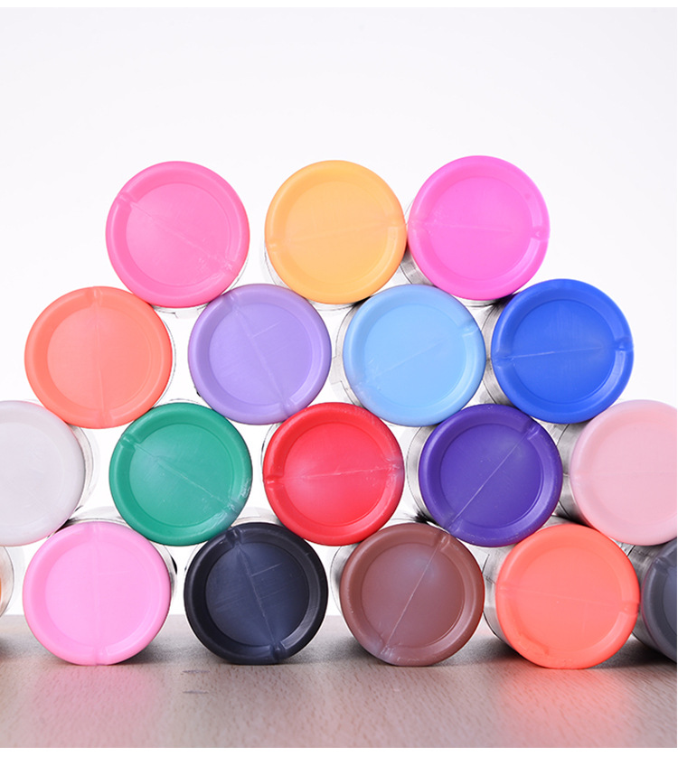 厂家批发环保胶画油膏 儿童diy胶画烤画颜料 24色考胶画油膏定制