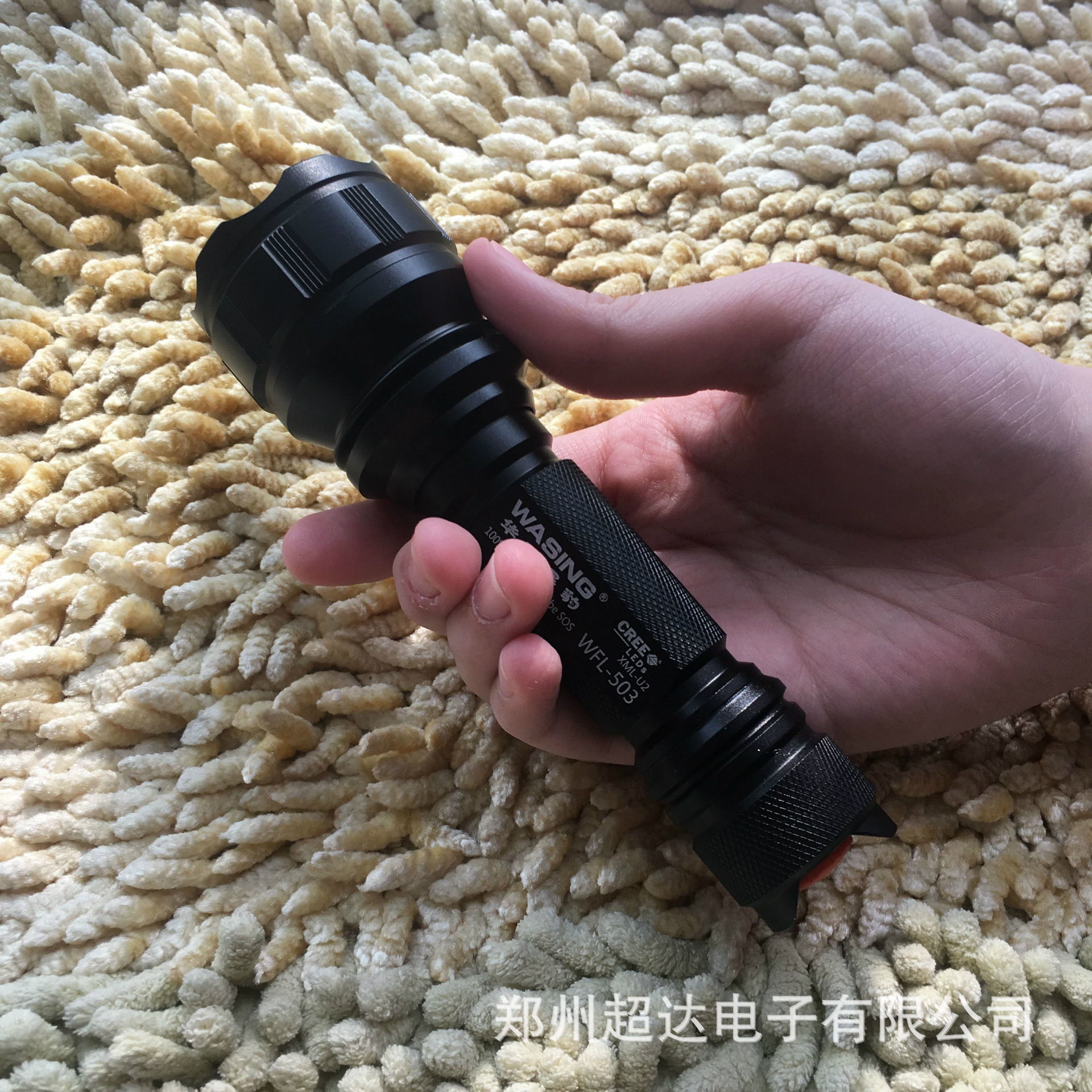 华升黑豹防爆手电筒防爆探照灯充电锂电强光501防爆证