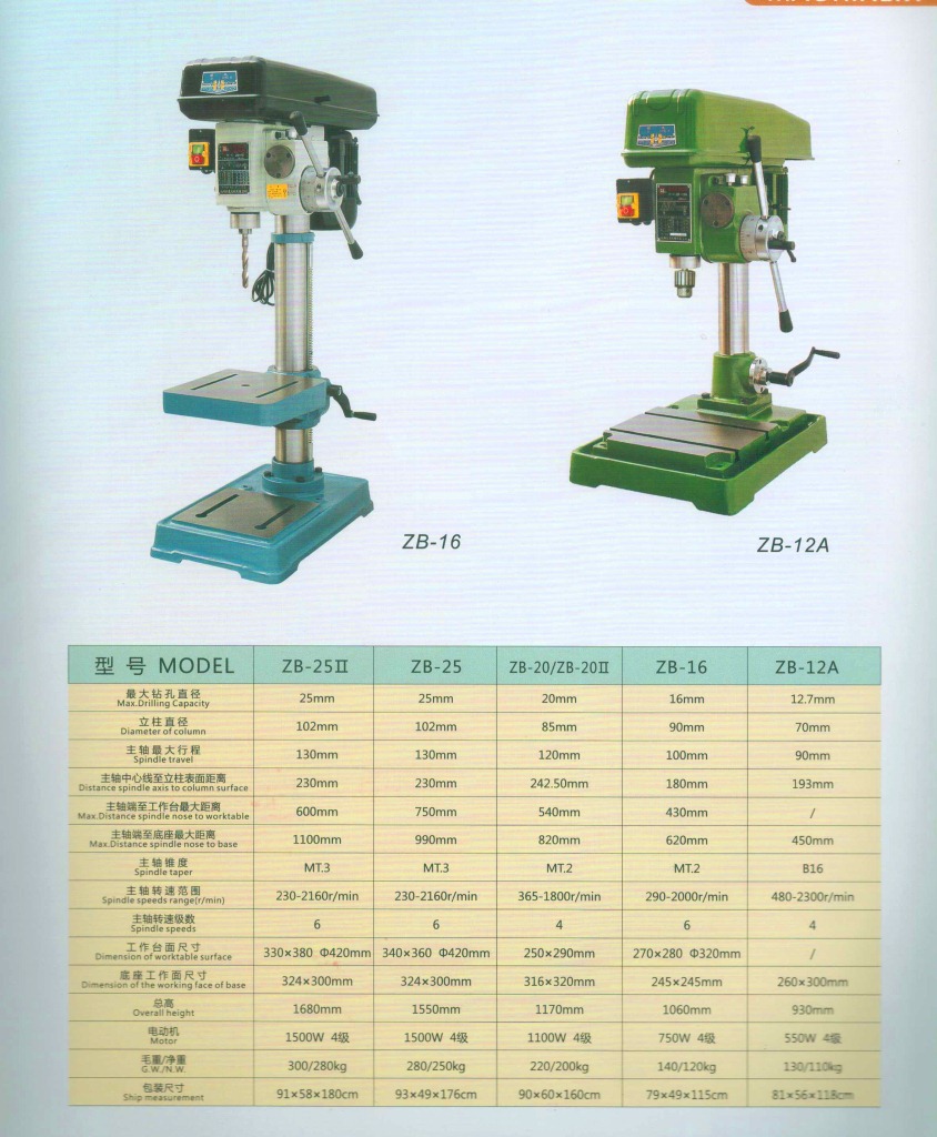 供应台钻正品麒龙摇臂钻床z3040*13 多种型号 厂家合作直销