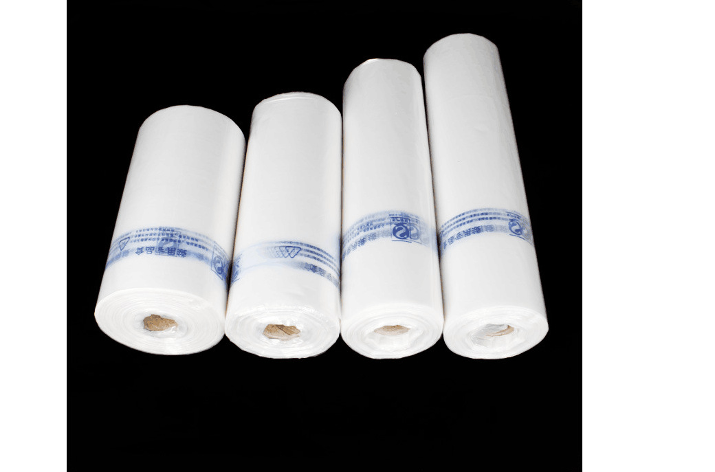 厂家直销 超市手撕连卷袋加厚 食品保鲜袋 平口点断连卷袋家用