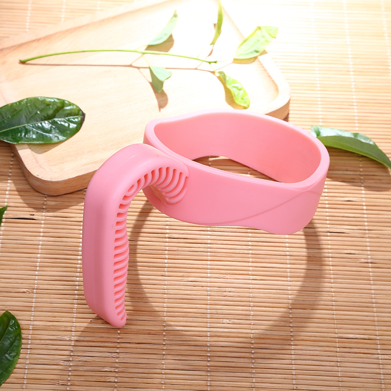 2018外贸新款不锈钢冰霸杯把手啤酒杯杯托创意雪人杯手定制批发