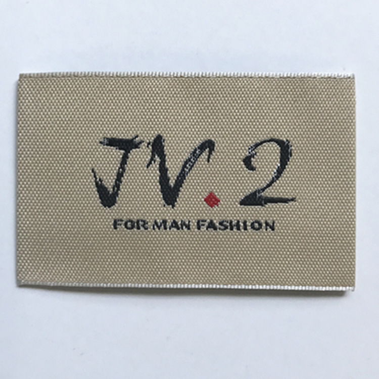 家纺服装织唛定做 高档柔软缎面织标领标设计订做 包邮