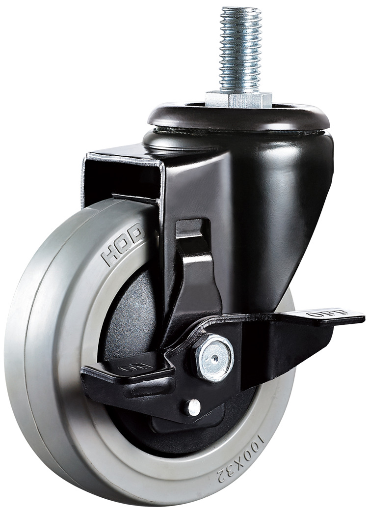 厚德hod 小推车轮子旋转滑轮 中型万向/固定/刹制工业脚轮er系列