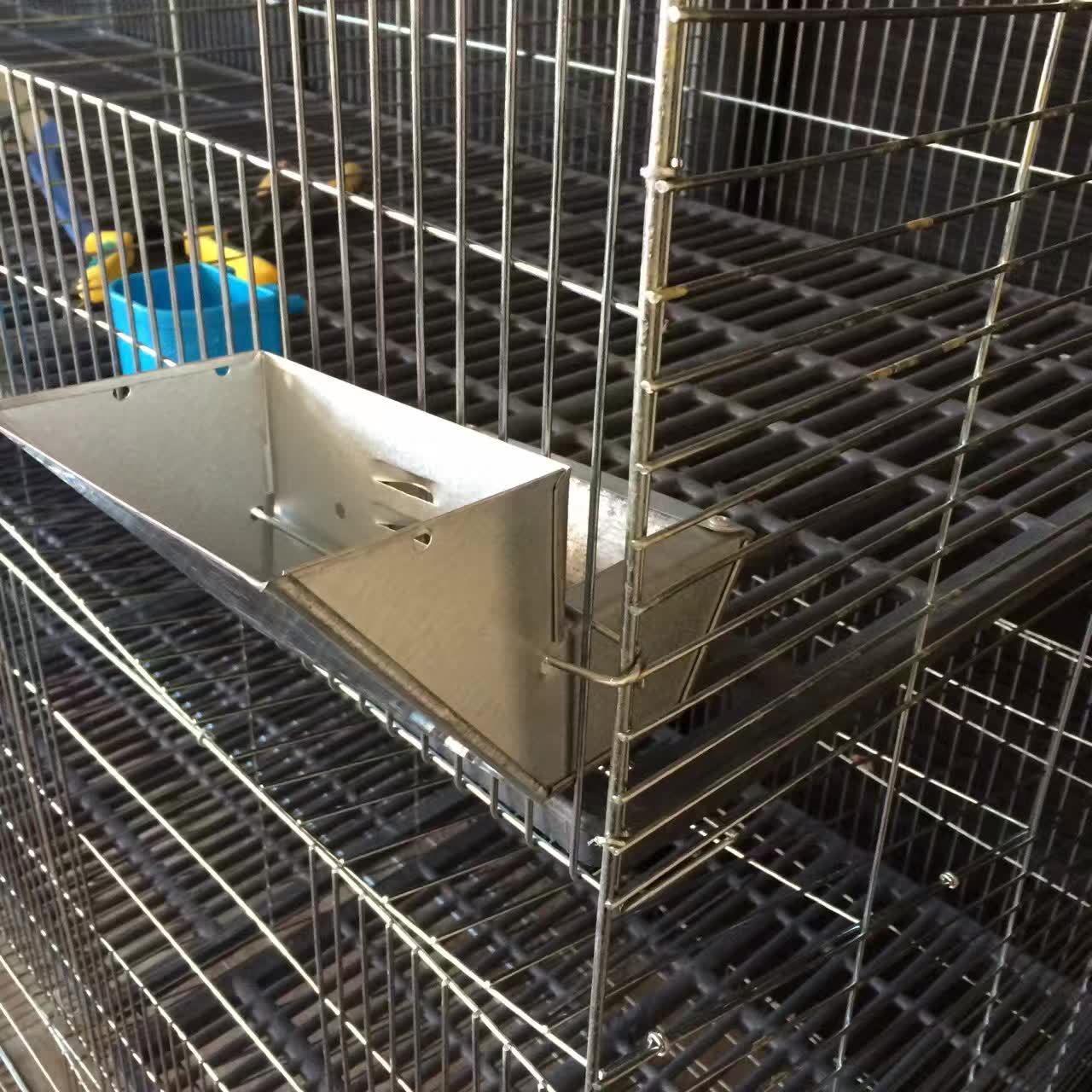 加粗加密镀锌铁丝兔笼养殖子母兔舍小兔笼育肥兔商品兔笼养殖兔笼