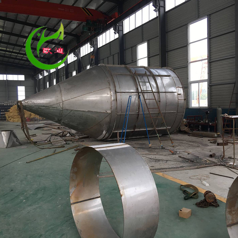 珠海304不锈钢旋风分离器hx1410旋风除尘器直径800旋风收尘器