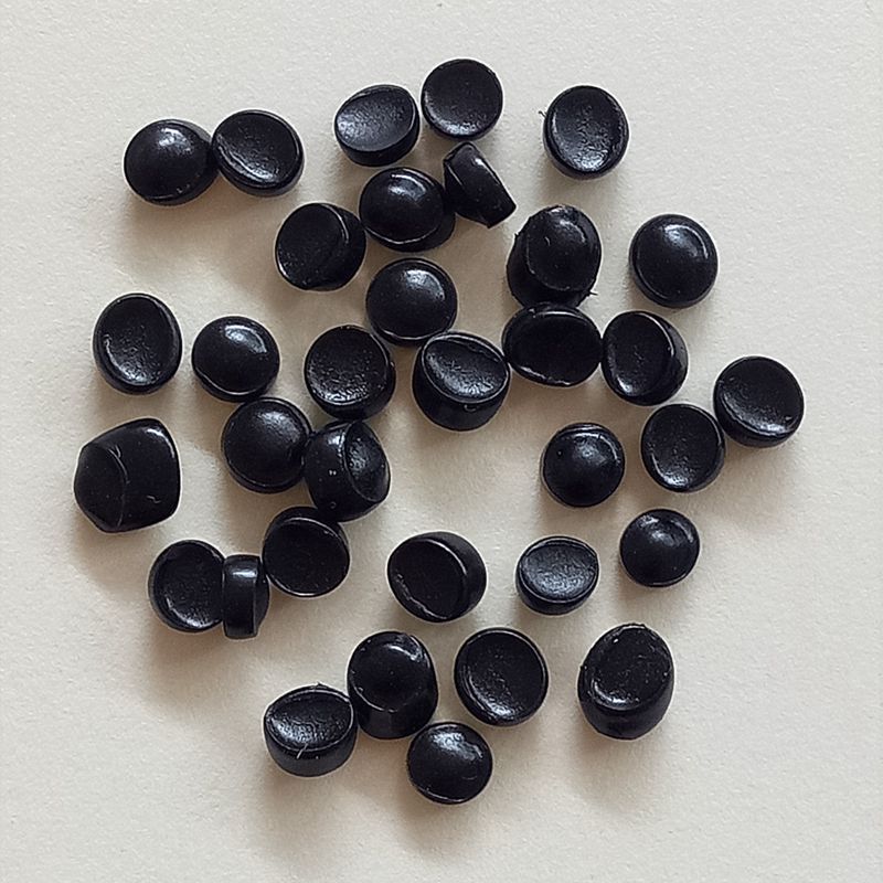 黑色硬质pvc颗粒 注塑门窗pvc粒子环保无毒110度-130度高光泽