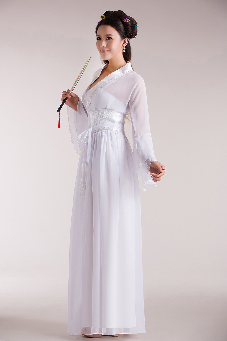 古装服装仙女清新淡雅汉服女中国风成人礼七仙女古代衣服公主小姐