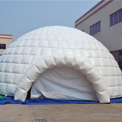 大型户外充气帐篷房红白喜事酒席婚宴喜棚气模广告拱门露营蒙古包