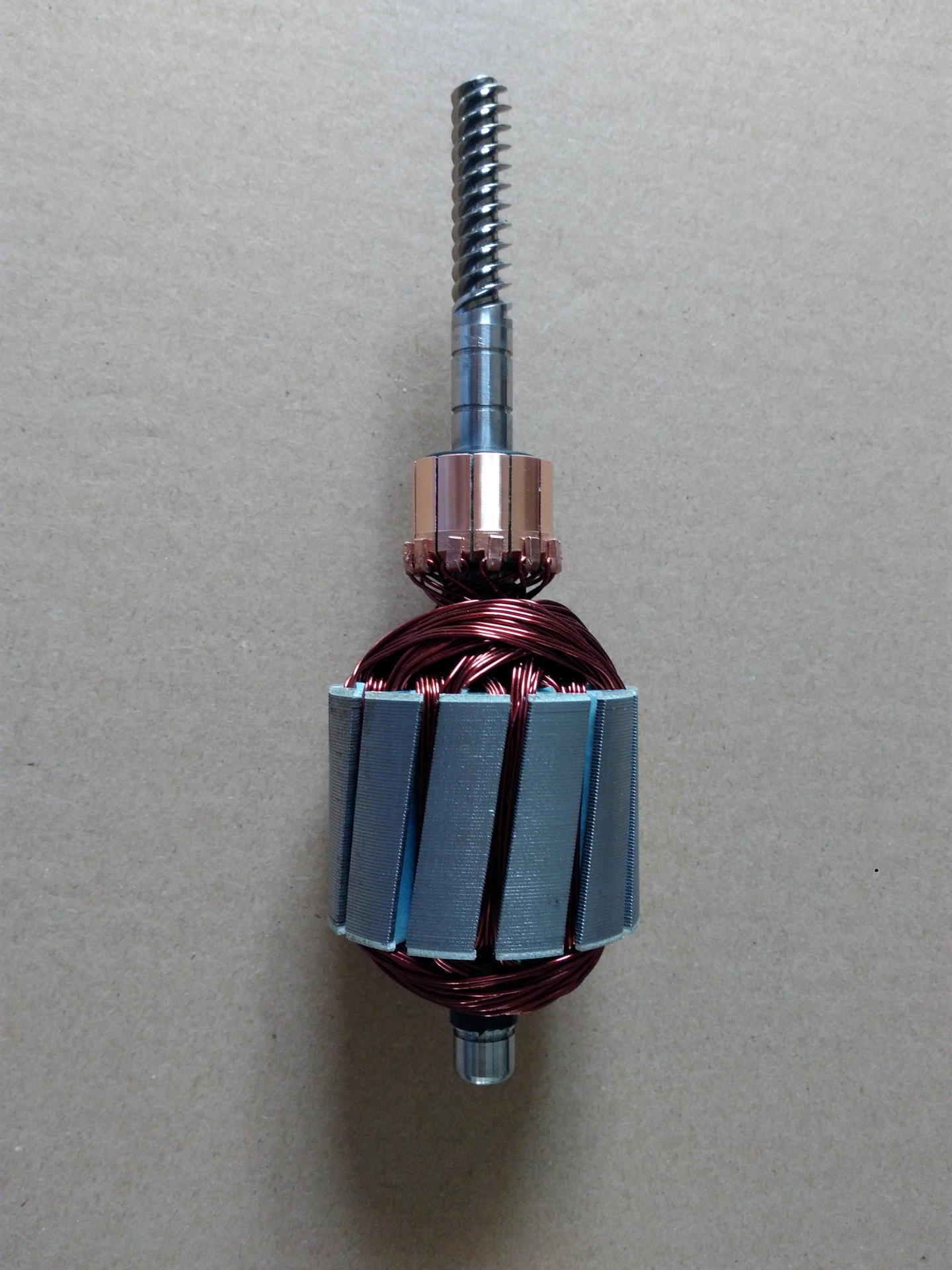 加工定做直流送丝机转子送丝电机12v直流电机转子 转子加工绕线平