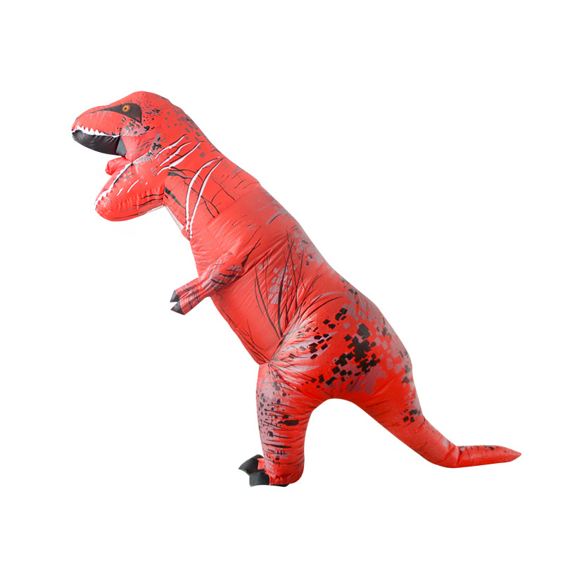 亚马逊充气恐龙服可定制霸王龙暴龙充气相扑服万圣节服装一件代发