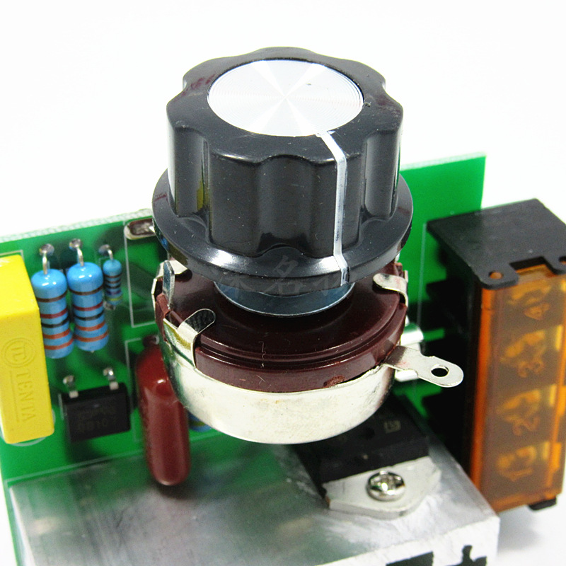 4000w进口大功率可控硅 电子调压器 调光 调速 调温 配外壳克度盘