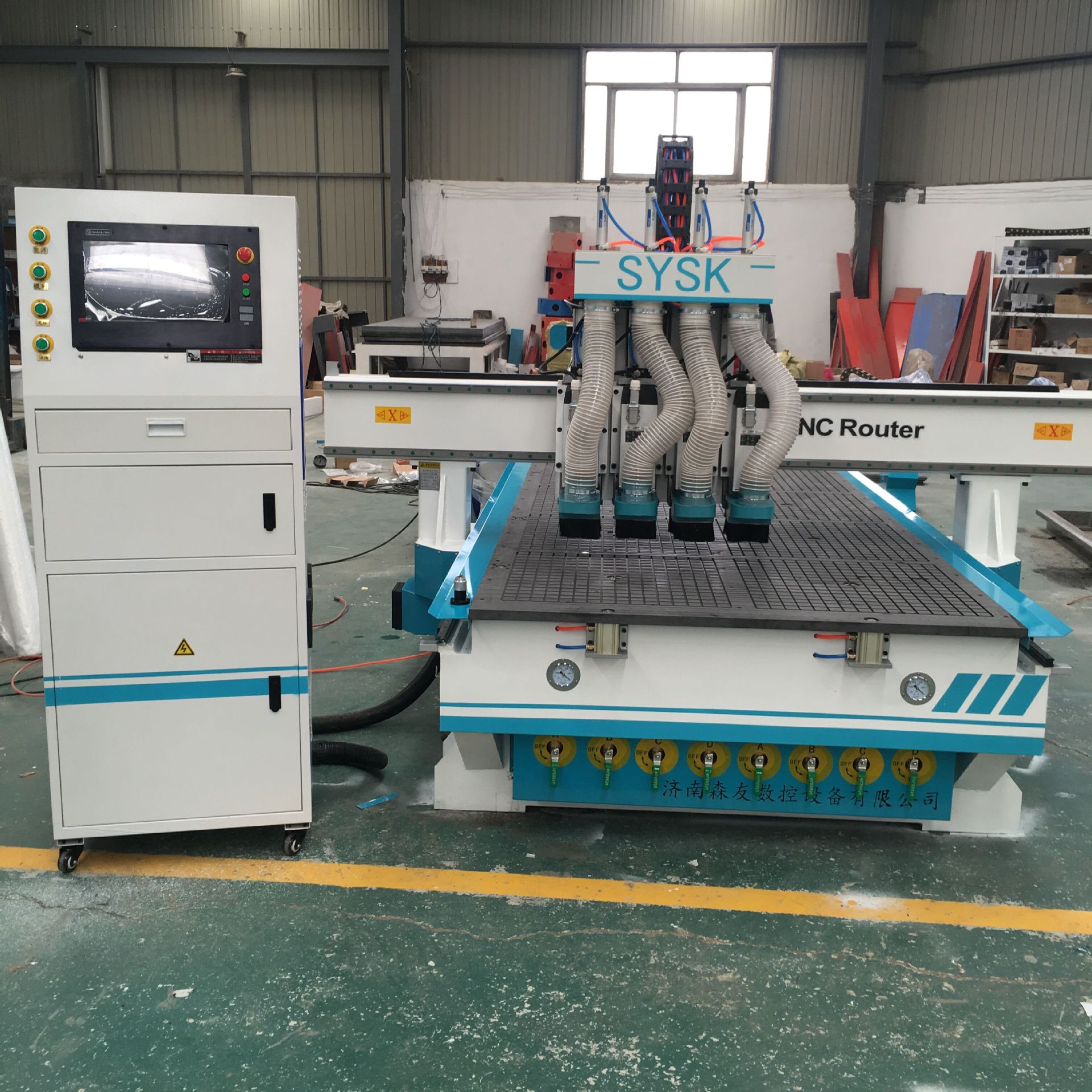 数控开料机 木工雕刻机 开料锯整体衣柜下料 四切换