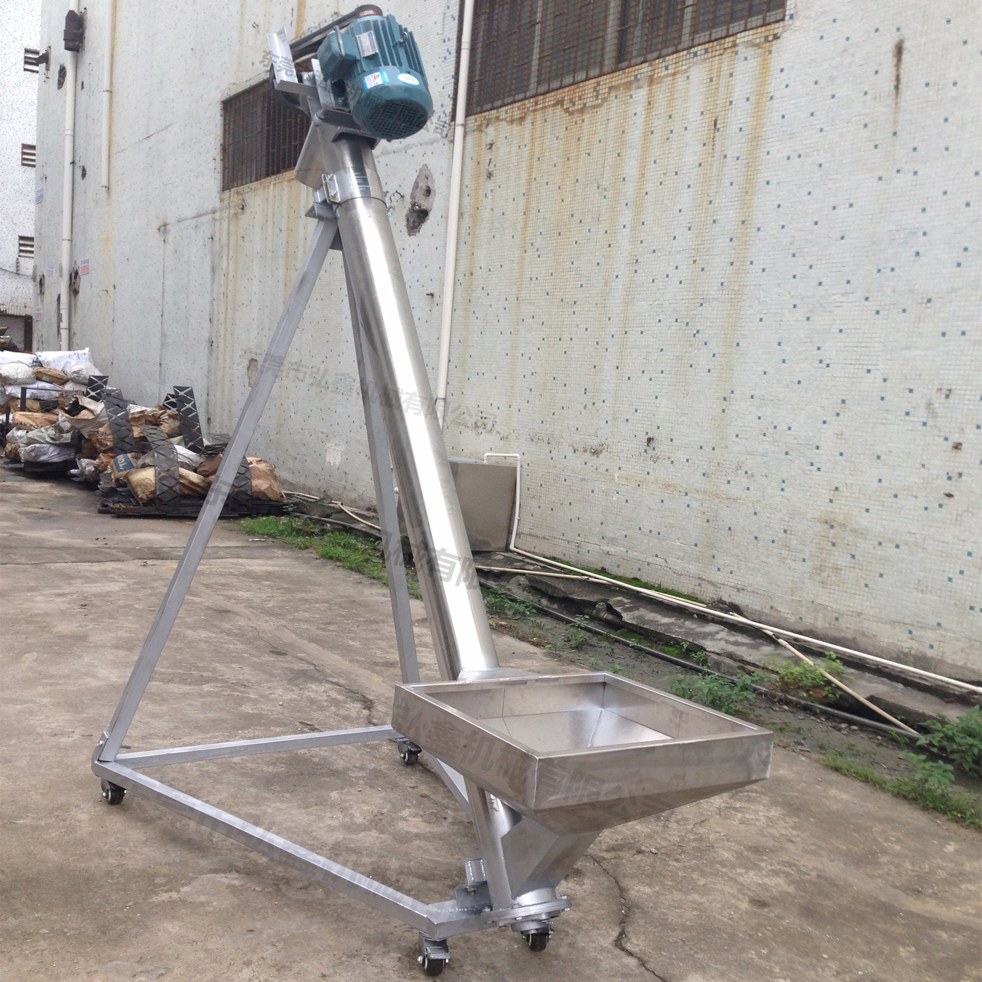 高速传动螺旋上料机 轻重度物料上料机 片材料上料机