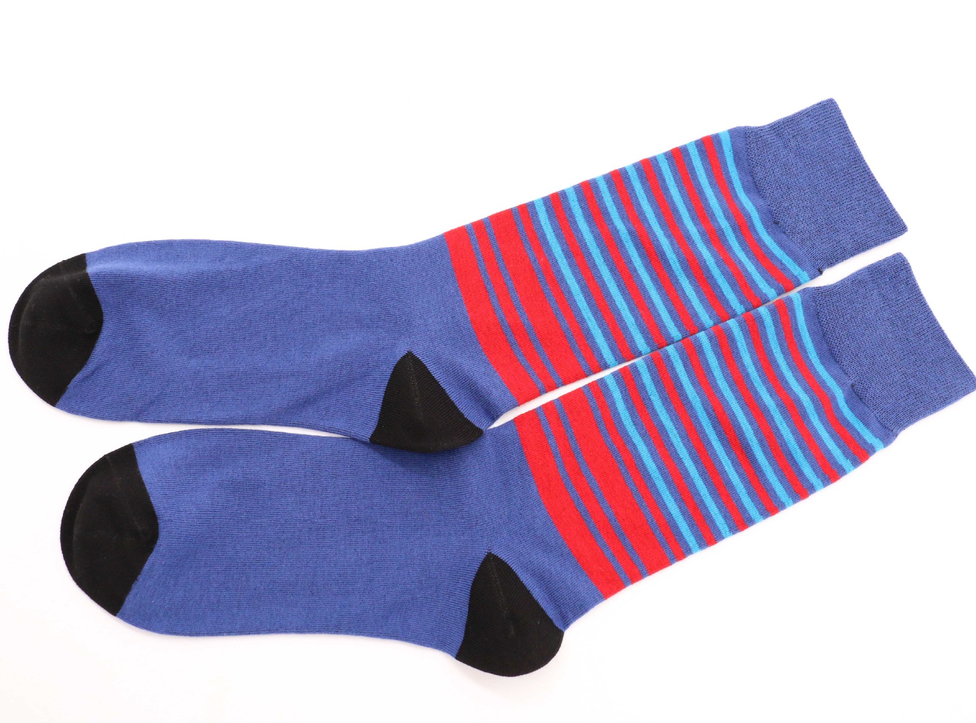 新款男士袜子 欧美时尚潮男袜 休闲条纹中筒情侣袜socks厂家批发